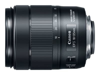 Canon EF-S zoom lens - 18 mm - 135 mm - 1276C002 - Camera & Video