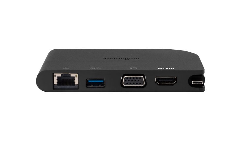 Kensington SD1500 USB-C Mobile Dock - docking station - USB-C - HDMI - GigE