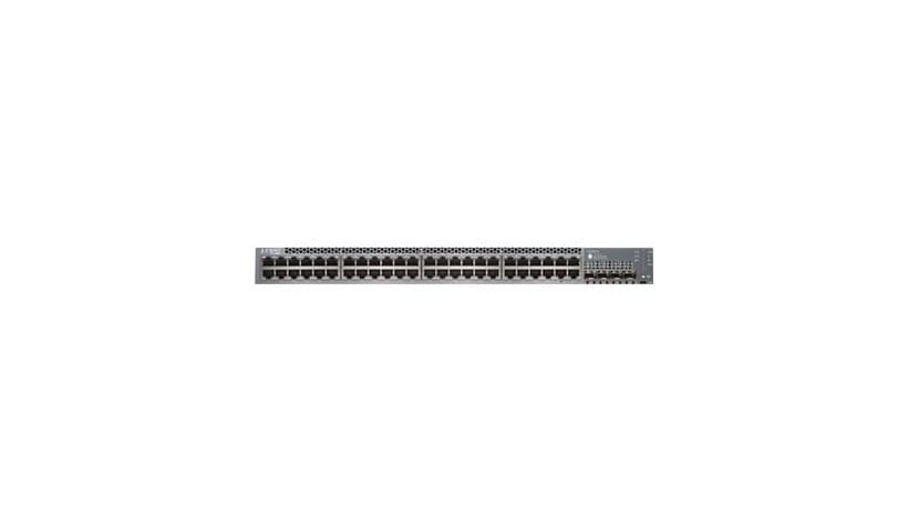 Juniper Networks EX Series EX3400-48T - switch - 48 ports - managed - rack-mountable