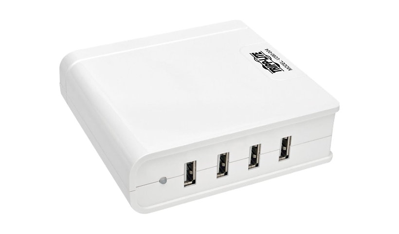 Tripp Lite 4-Port USB Charging Station Hub 5V 6A/30W Tablet Smartphone iPad
