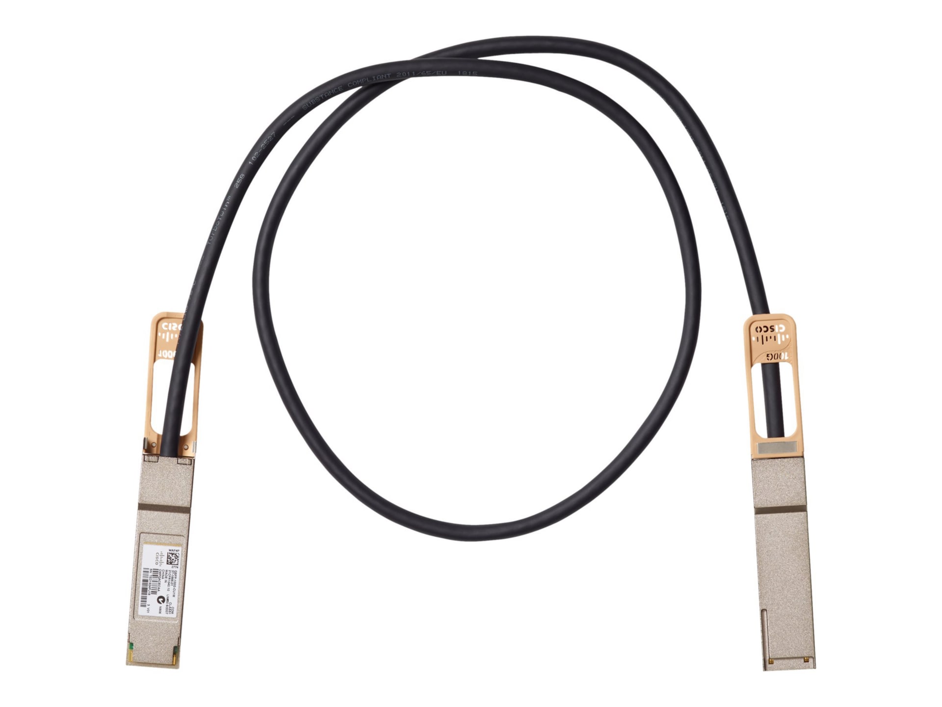 Cisco Copper Cable - 100GBase direct attach cable - 10 ft