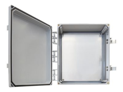 TerraWave 12x10x4 Enclosure, Universal Backplate - network device enclosure