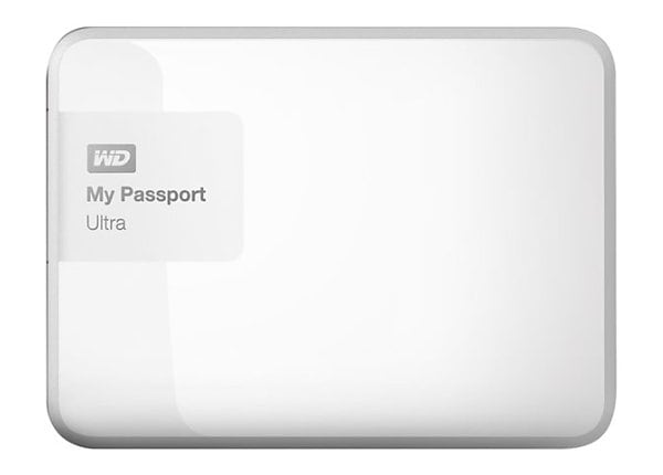 WD My Passport Ultra WDBBKD0040BWT - hard drive - 4 TB - USB 3.0