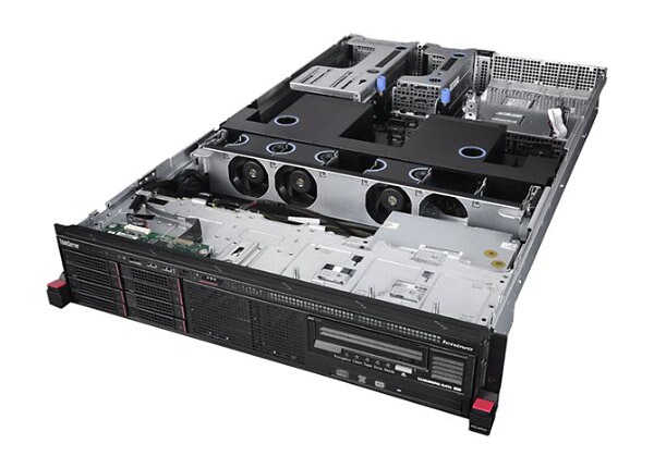 Lenovo ThinkServer RD450 - rack-mountable - Xeon E5-2620V4 2.1 GHz - 16 GB - 0 GB