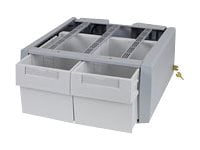 Ergotron StyleView SV Supplemental Storage Drawer, Double Tall mounting component - gray white