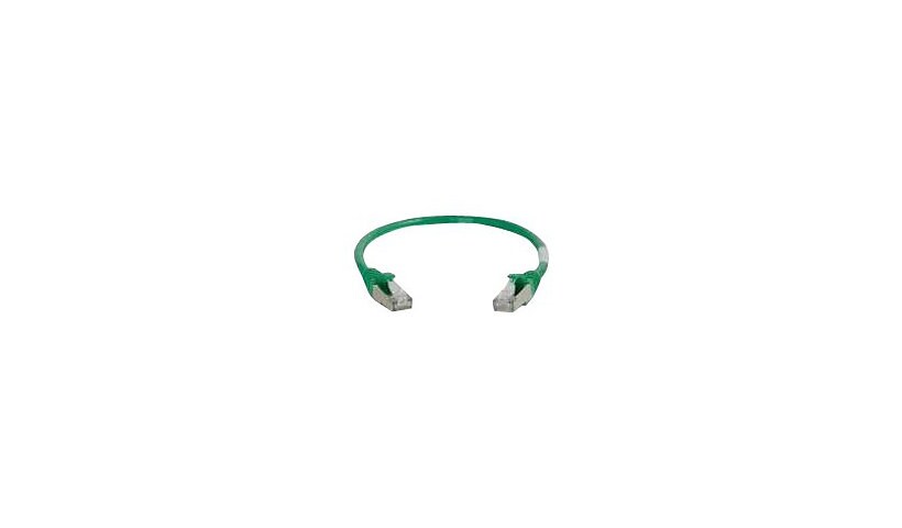 C2G 6in Cat6 Snagless Shielded (STP) Ethernet Network Patch Cable - Green -
