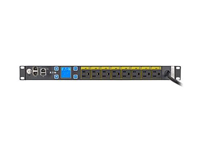 Eaton Managed rack PDU, 1U, 5-15P input, 1.44 kW max, 120V, 12A, 10 ft cord
