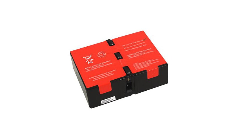 APC Replacement Battery Cartridge #124 - UPS battery - lead acid