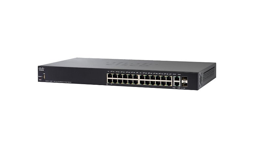 Cisco 250 Series SG250-26HP - switch - 26 ports - smart - rack-mountable
