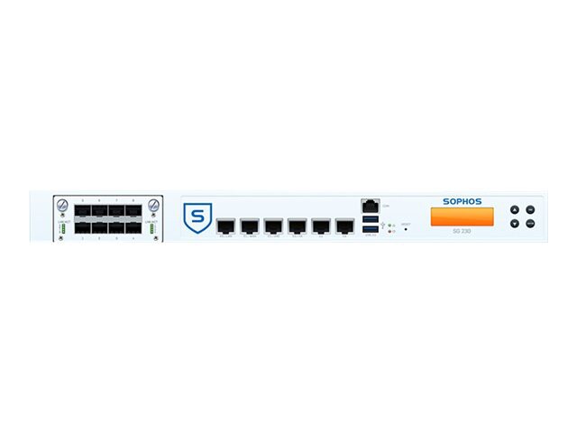Sophos SG 210 - security appliance - with 1 year TotalProtect Plus 24x7