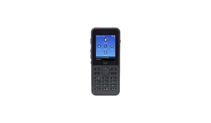 Cisco IP Phone 8821 - cordless extension handset - with Bluetooth interface