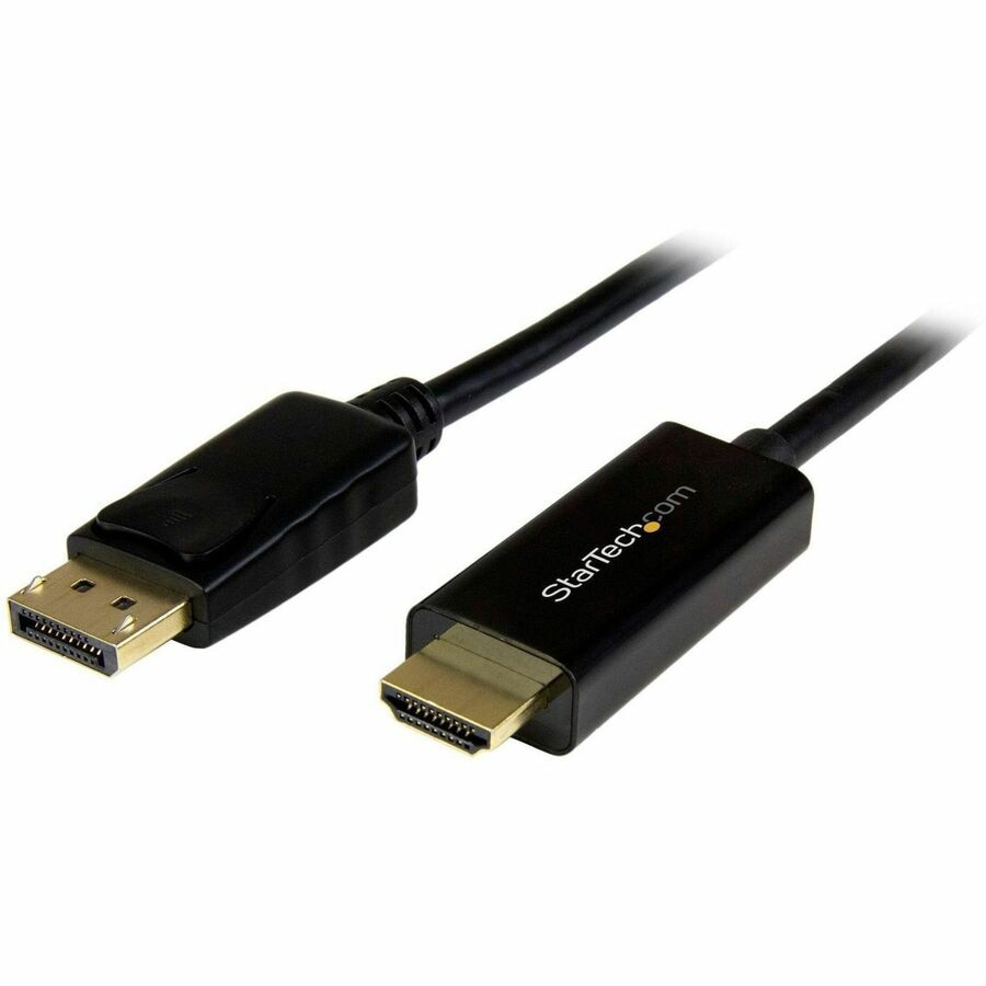 StarTech.com 10ft (3m) DisplayPort to HDMI Adapter Cable, 4K 30Hz, Passive