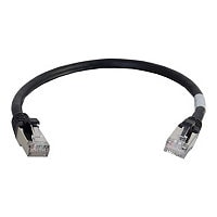 C2G 10ft Cat6a Snagless Shielded (STP) Network Patch Ethernet Cable Black -