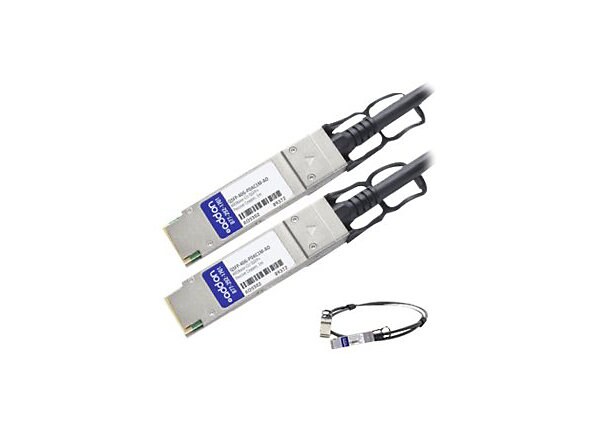 AddOn 1m Industry Standard QSFP+ DAC - direct attach cable - 1 m