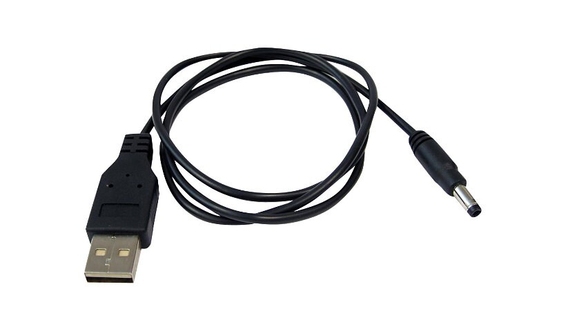 Socket USB to DC Plug Charging Cable - USB charge adapter - DC jack to USB