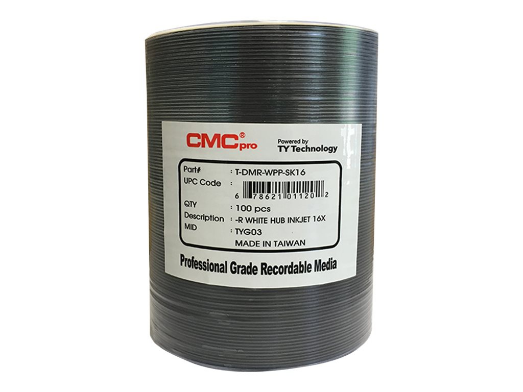 TAIYO 100PK DVD-R 16X 4.7GB