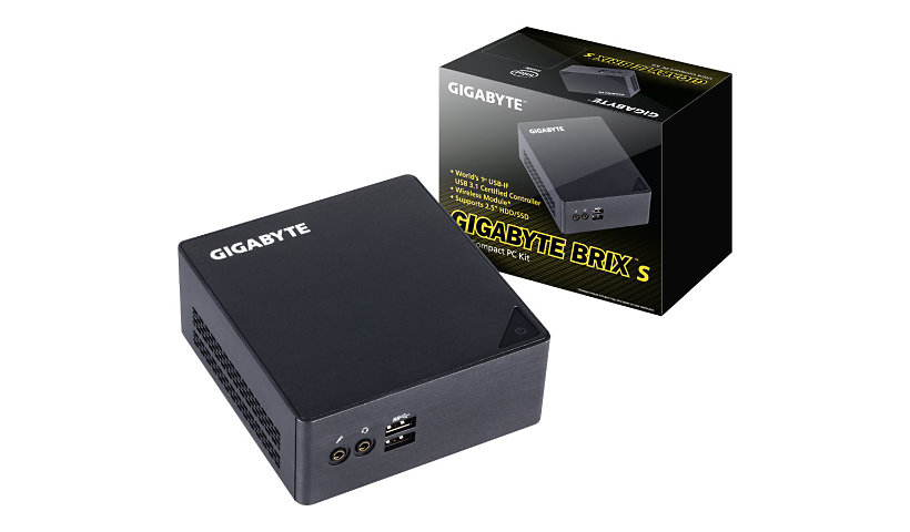 Gigabyte BRIX s GB-BSi7HT-6500 (rev. 1.0) - Ultra Compact PC Kit - Core i7