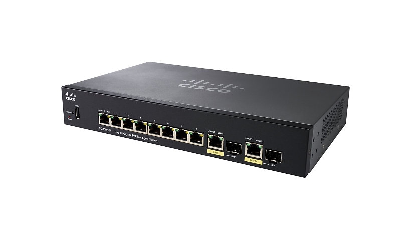 Cisco Small Business SG350-10MP - switch - 10 ports - managed