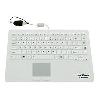 Seal Shield Seal Touch Waterproof - keyboard - white