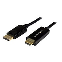 StarTech.com 16ft 5m DisplayPort to HDMI Cable - 4K 30Hz Video - DP to HDMI Adapter Cable - Passive