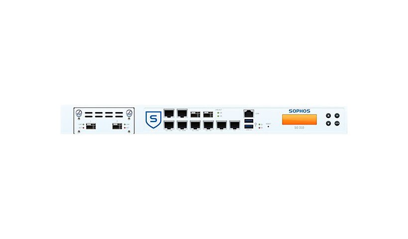 Sophos SG 310 - security appliance - with 3 years TotalProtect Plus 24x7