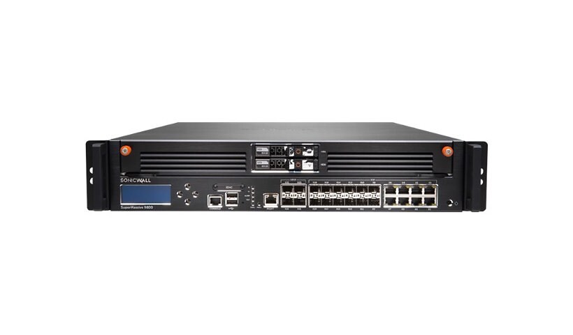SonicWall SuperMassive 9800 - security appliance - Secure Upgrade Plus
