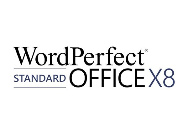 WordPerfect Office X8 Standard Edition - license - 1 user