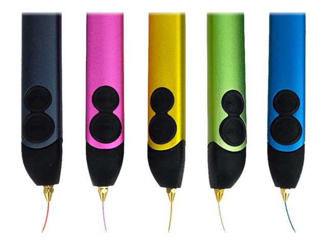 3Doodler Create - EDU Bundle - 3D printing pen - with 12 DoodlePads, 4 NozzleSets, 2 JetPacks, 2 Project Books, 1200