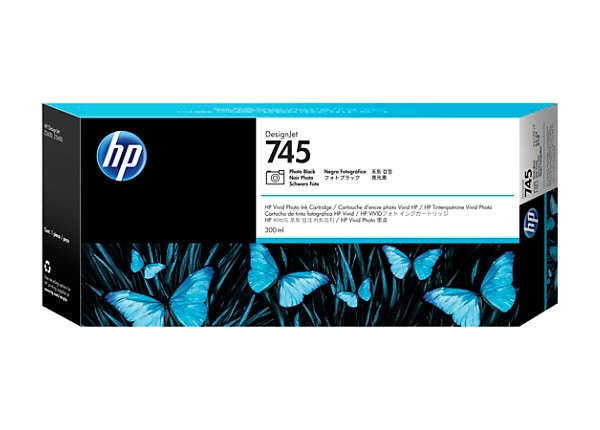 HP 745, (F9K04A) Photo Black Original Ink Cartridge HP 745, (F9K04A) Photo Black Original Ink Cartridge