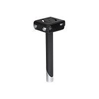 Gamber-Johnson Center-Mounted Upper Pole - mounting component - black powde