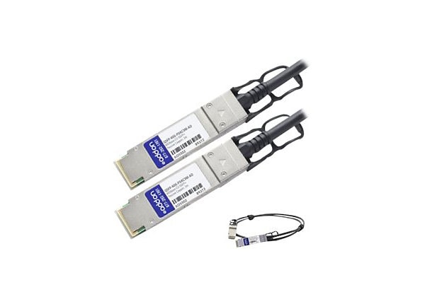 AddOn 3m Industry Standard QSFP+ DAC - direct attach cable - 3 m