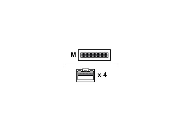 AddOn 40GBase direct attach cable - 3 m