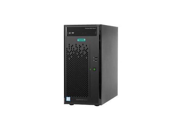 HPE ProLiant ML10 Gen9 Entry - tower - Pentium G4400 3.3 GHz - 4 GB - 0 TB