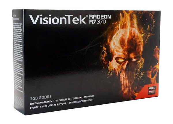 VisionTek Radeon R7 370 graphics card - Radeon R7 370 - 2 GB