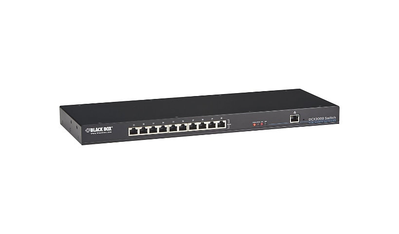 Black Box DCX3000 Digital KVM Matrix Switch - KVM / audio / USB switch - 30 ports - rack-mountable - TAA Compliant