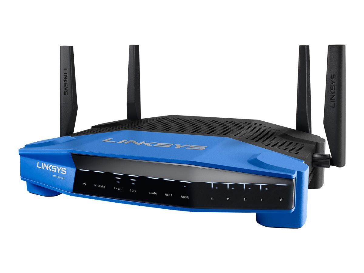 Linksys WRT1900ACS - wireless router - 802.11a/b/g/n/ac - desktop