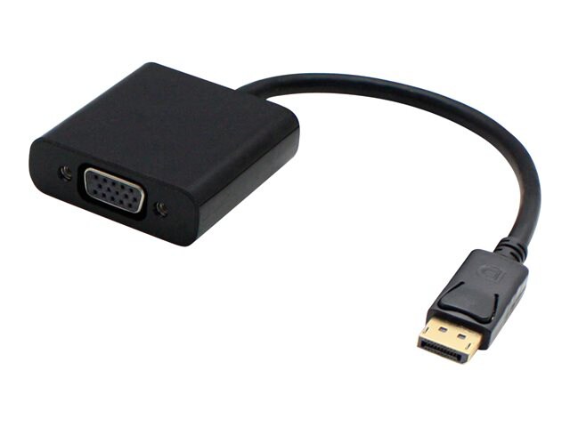 AddOn 8in DisplayPort to VGA Adapter Cable - DisplayPort cable - 20 cm