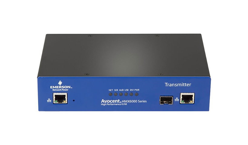 Vertiv Avocent HMX 5000 KVM Over IP Extd. TX, 2xDVI-D, QSXGA, USB, SFP, TAA