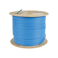 Tripp Lite 1000ft Cat6/Cat6a 10G Bulk Cable Solid Core CMR PVC Blue TAA