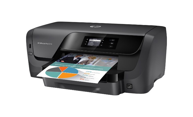 HP Officejet Pro 8210 - printer - color - ink-jet - HP Instant Ink eligible  - D9L64A#B1H - Inkjet Printers 