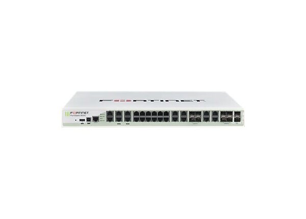 Fortinet FortiGate 800C - security appliance - with 3 years FortiCare 24X7 Comprehensive Support + 3 years FortiGuard
