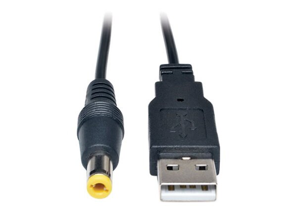 Tripp Lite 3ft USB to Type - N 5V DC Power Cable A Male to Type N Barrel 3' - power cable - 91.4 cm