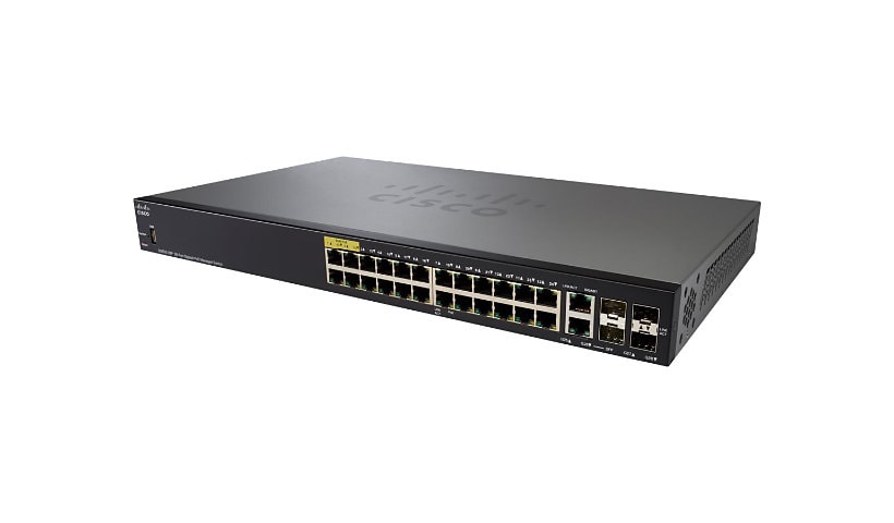 Cisco Small Business SG350-28P - switch - 28 ports - managed - rack-mountable