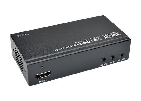 Tripp Lite HDBaseT HDMI Over Cat5e Cat6 Cat6a Extender Receiver, Serial and IR Control 4K x 2K 150m 500ft -