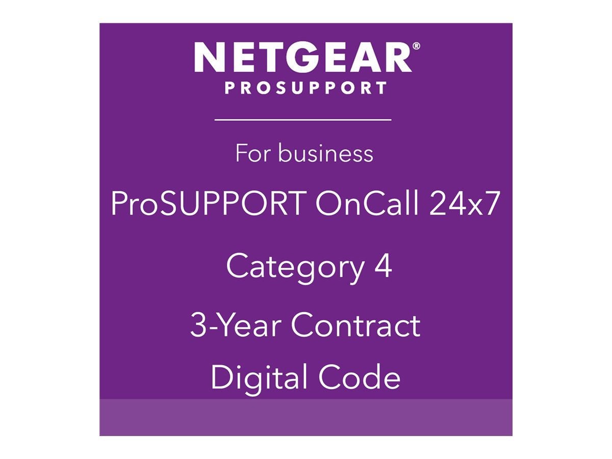 Netgear ProSUPPORT OnCall 24x7 Tech Support - 3 Year - Service