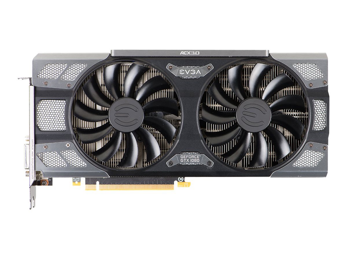 EVGA GeForce GTX 1080 FTW DT GAMING ACX 3.0 - graphics card - GF GTX 1080 - 8 GB