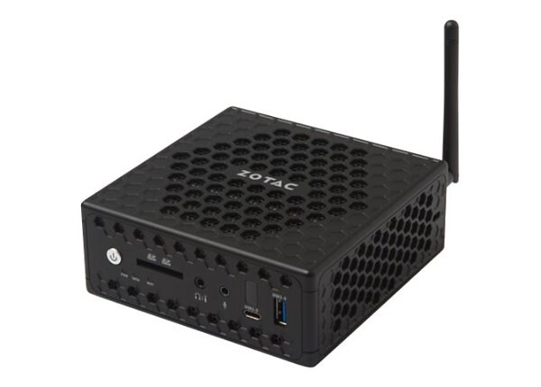 ZOTAC ZBOX nano CI323 - mini PC - Celeron N3150 1.6 GHz - 0 MB - 0 GB