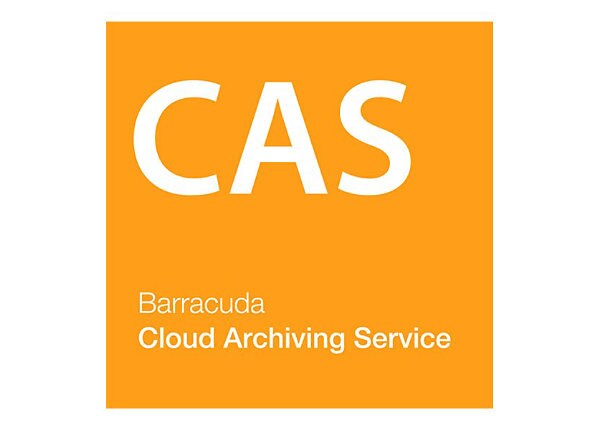 Barracuda Cloud Archiving Service for Office 365 - subscription license renewal (5 years) - 1 user