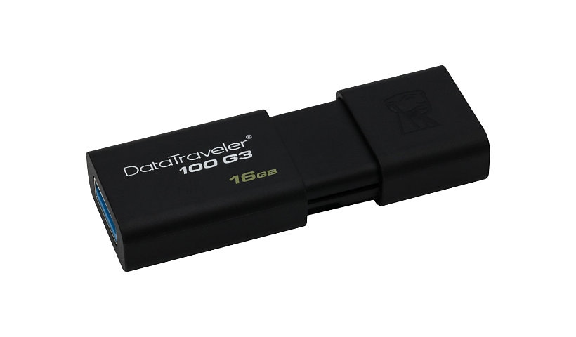 Kingston DataTraveler 100 G3 - USB flash drive - 16 GB