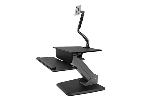 StarTech.com Sit-to-Stand Workstation with Articulating Monitor Arm - mounting kit